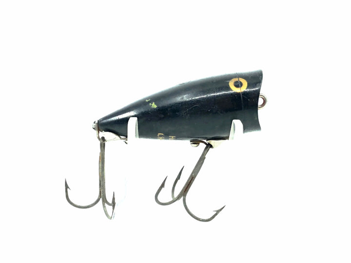 Heddon Chugger Spook Jr. 9520, B Black Color - Uncatalogued