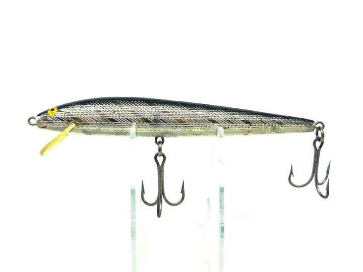 Rebel Floater Minnow F40S, Silver/Black Back Color