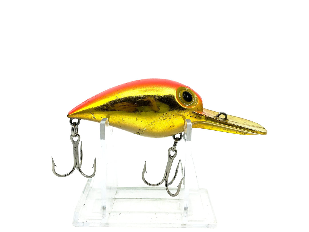 Storm Magnum Wiggle Wart AV109, Metallic Gold/Fluorescent Red Color
