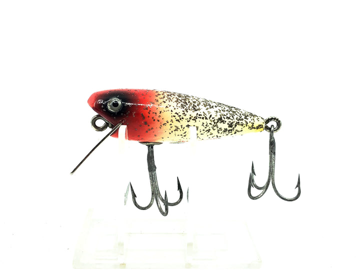 Shakespeare Submarine Pup, WRS White/Red Head/Flitter Color-Tough