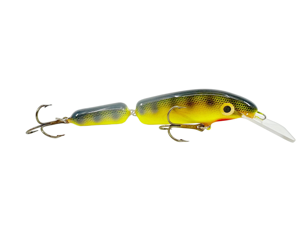Jointed Musky Diving Jerkbait, Chartreuse Perch Color