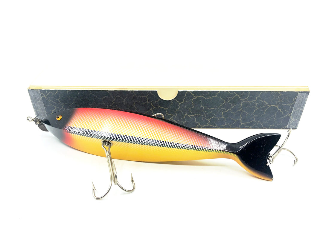 Macatawa Bait Co. 5 Sided Hex Lure, White Scale Color w/Box - Huge!