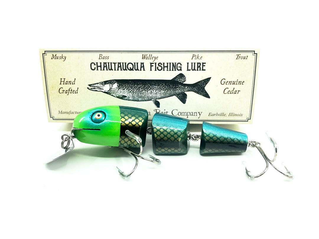 Chautauqua Double Jointed Dingbat, Green Racer Color