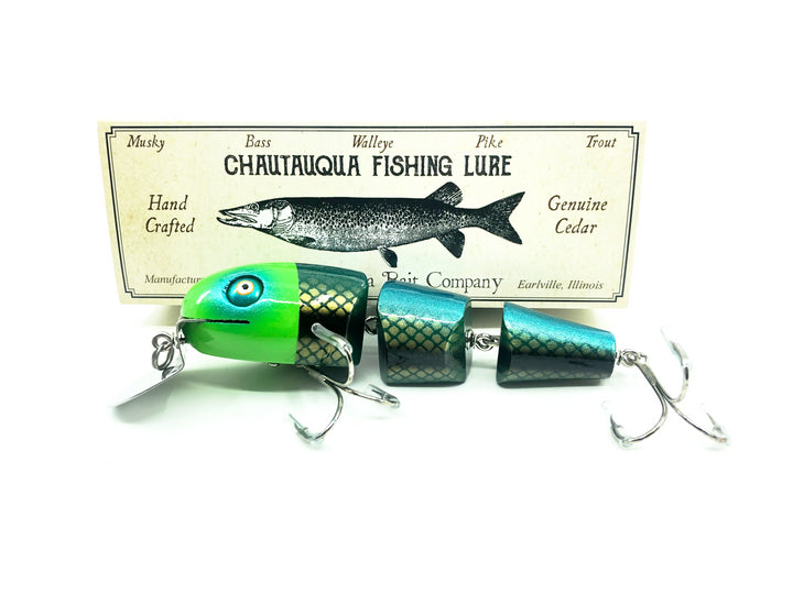 Chautauqua Double Jointed Dingbat, Green Racer Color