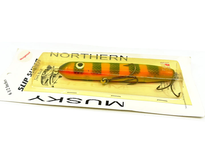 Musky Magic Tackle Slip Slider 6 1/2", Perch Color on Card