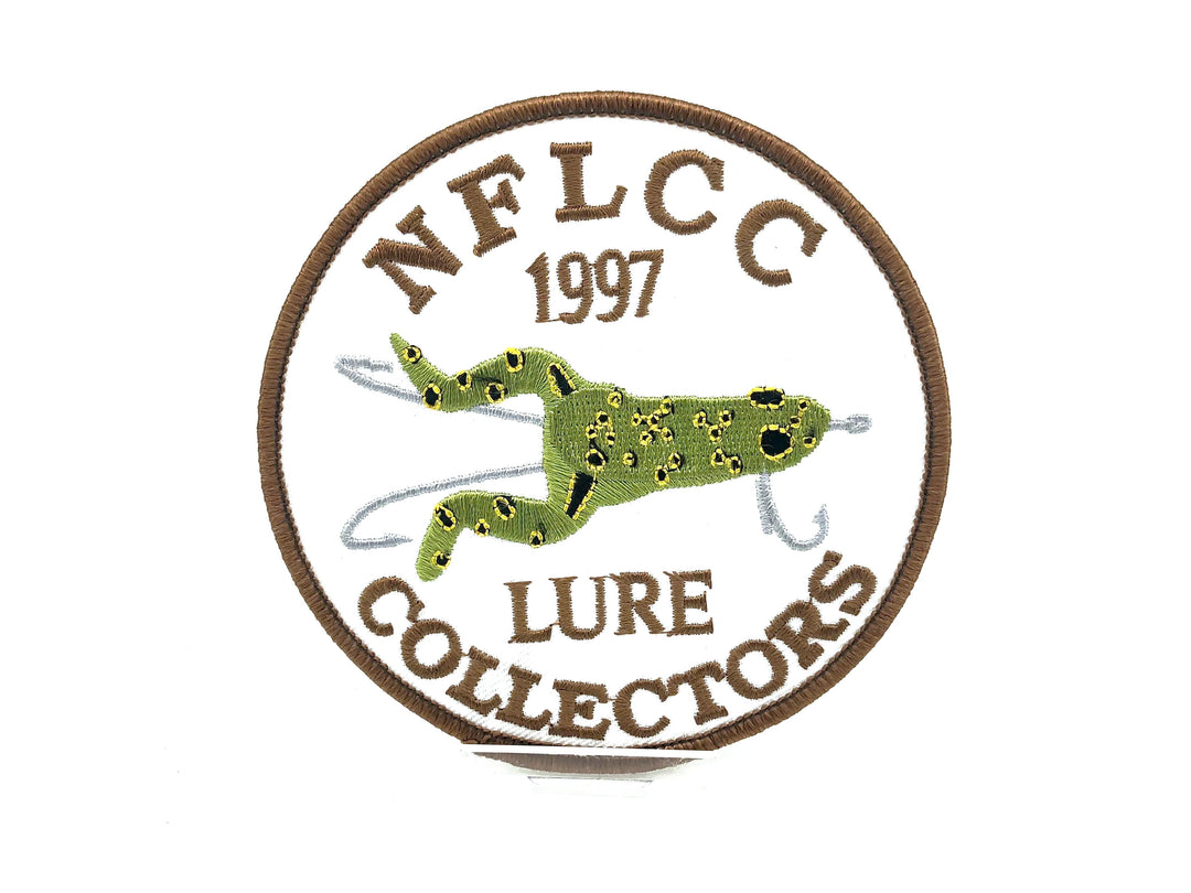 NFLCC Lure Collectors 1997 Shakespeare, Rhodes Mechanical Frog Patch