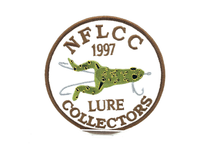 NFLCC Lure Collectors 1997 Shakespeare, Rhodes Mechanical Frog Patch