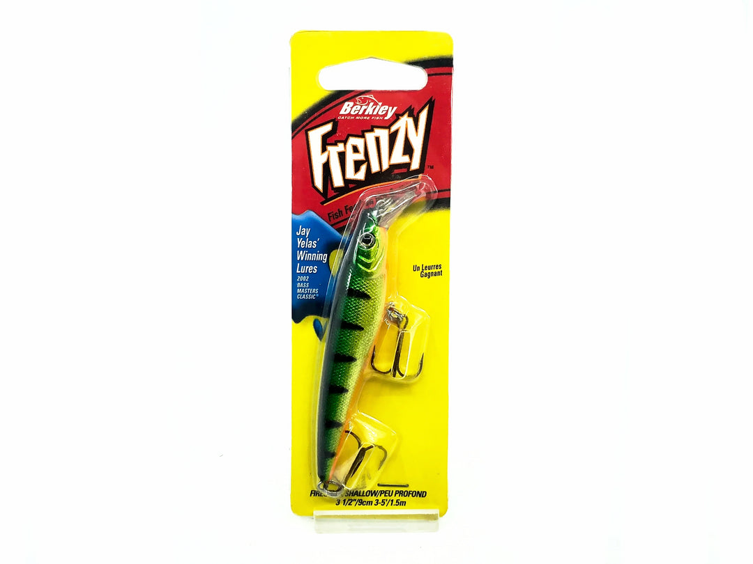 Berkley Frenzy Firestick, Perch Color New on Card