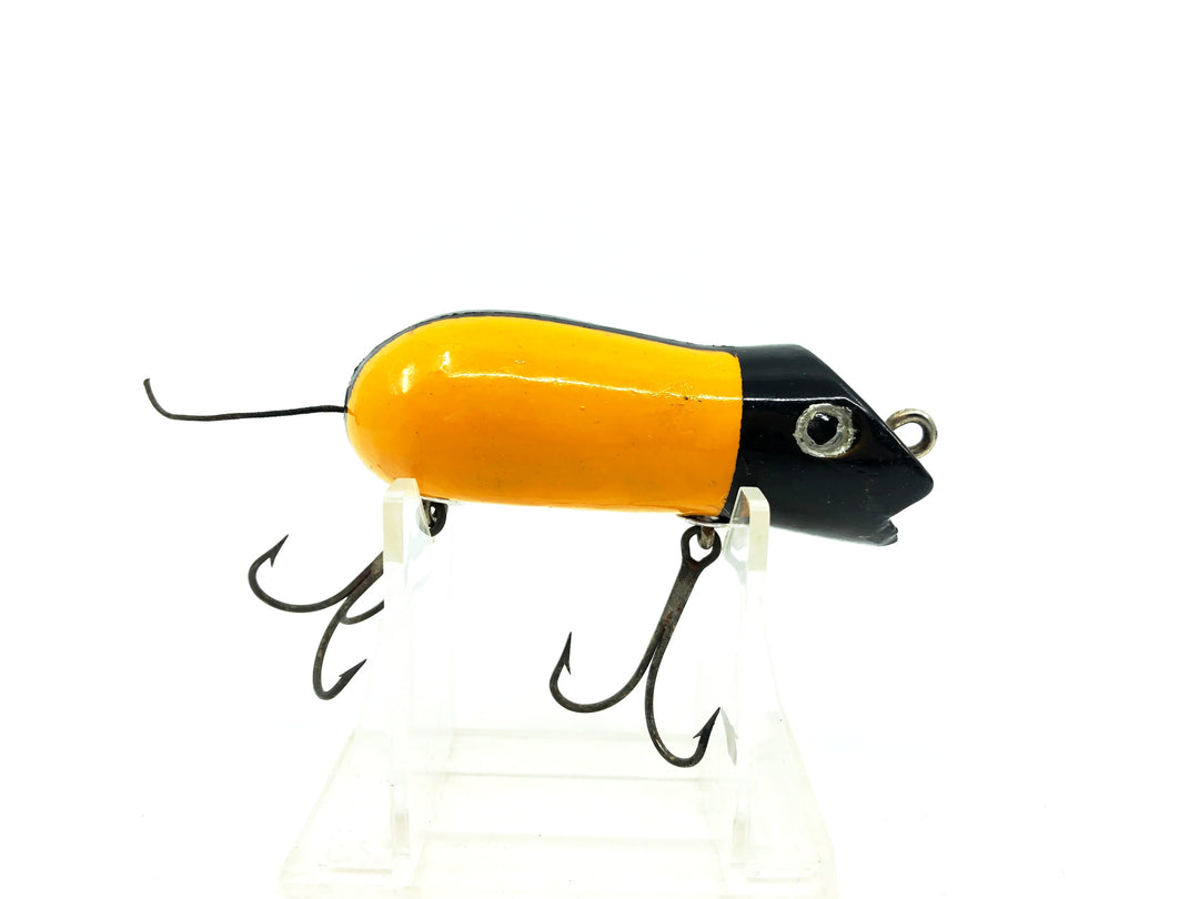 Shakespeare Swimming Mouse #6578, Repaint/Yellow, Black Color