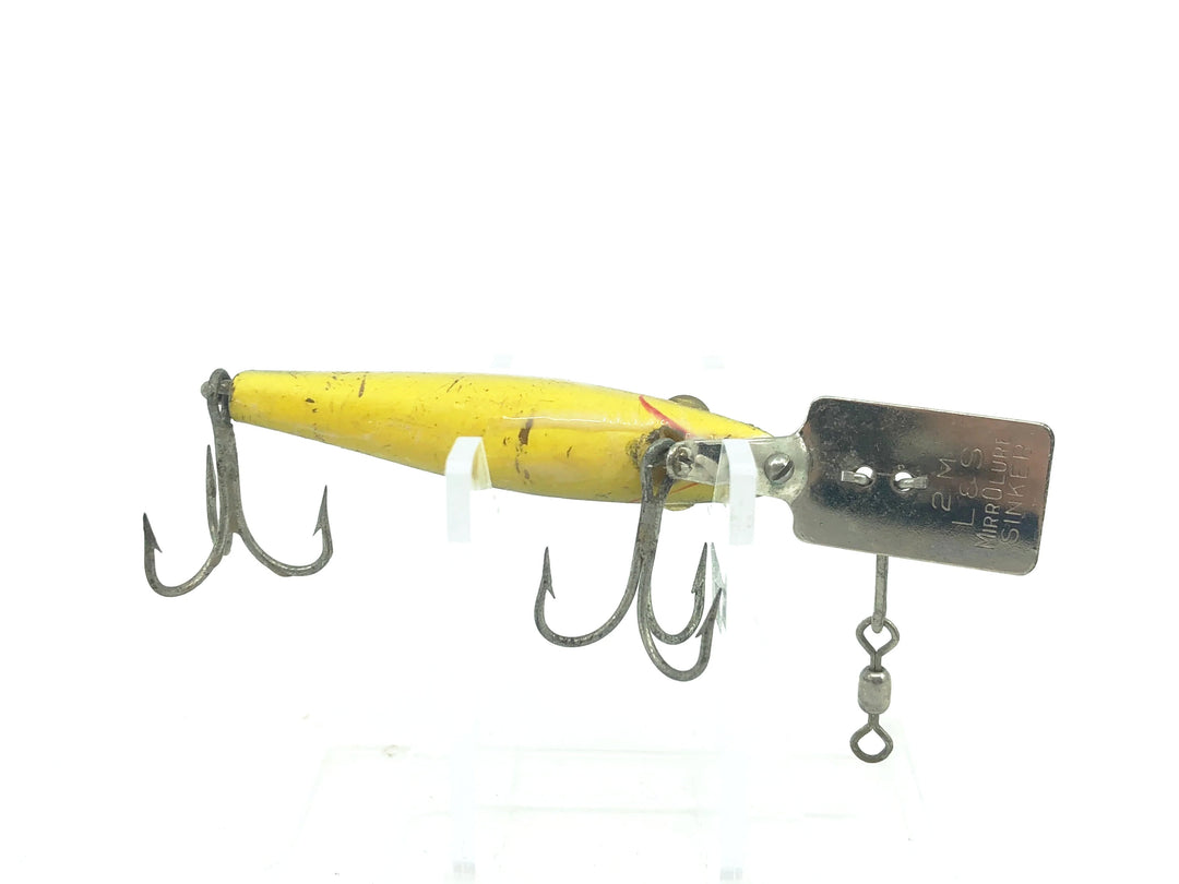 L & S Mirrolure 2M Sinker, Green/Gold Scale Color
