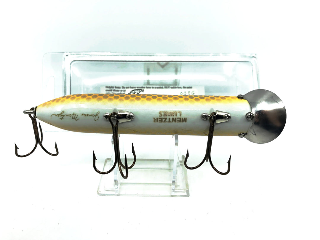 Mentzer Lures "Autographed" Giant Vamp 008G, Yellow Perch Color with Box