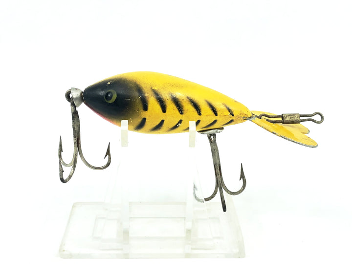 Whopper Stopper Back Runner, Yellow Shore Minnow Color