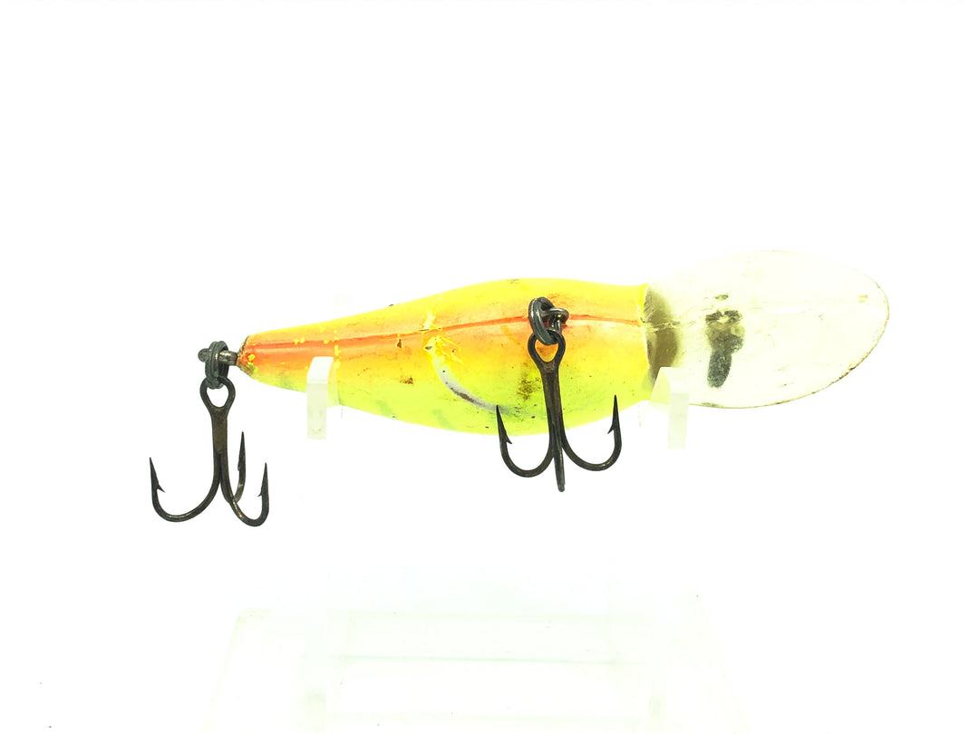 Bomber Model A 6A, DFY Dull Fluorescent Yellow/Orange Belly Color Screwtail Model