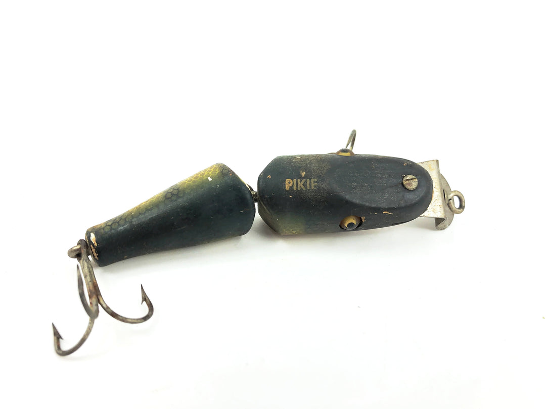 Creek Chub Wooden 2700 Baby Jointed Pikie Minnow, #01 Perch Color