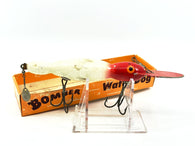 Bomber Wooden Waterdog 1700 Series, #02 Red Head Color with Box