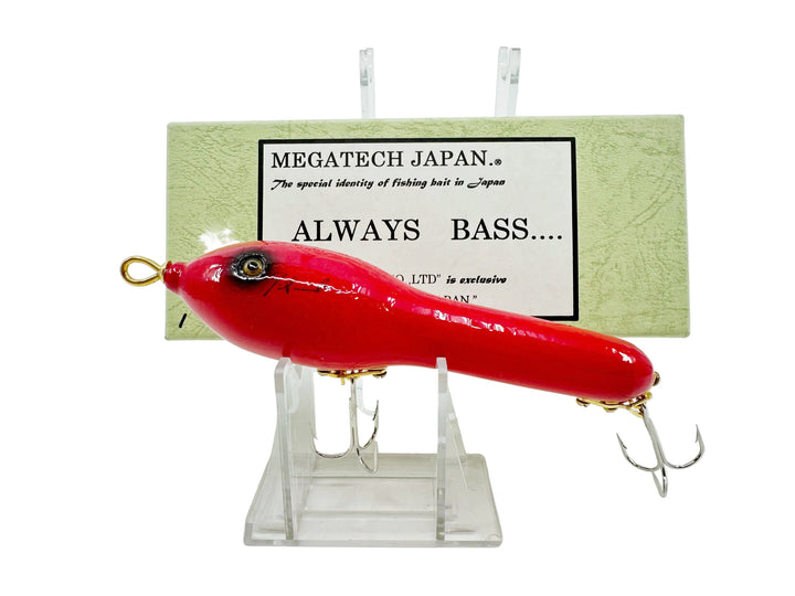 Megatech Japan Lure, Red Color w/Box-Signed