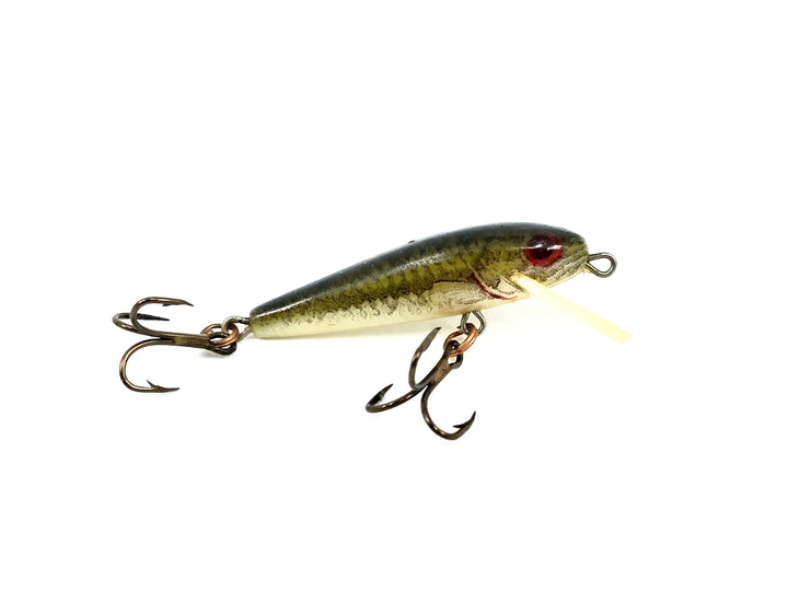 Rebel F49 Ultra Light Floating Minnow, #76 Naturalized Bass Color