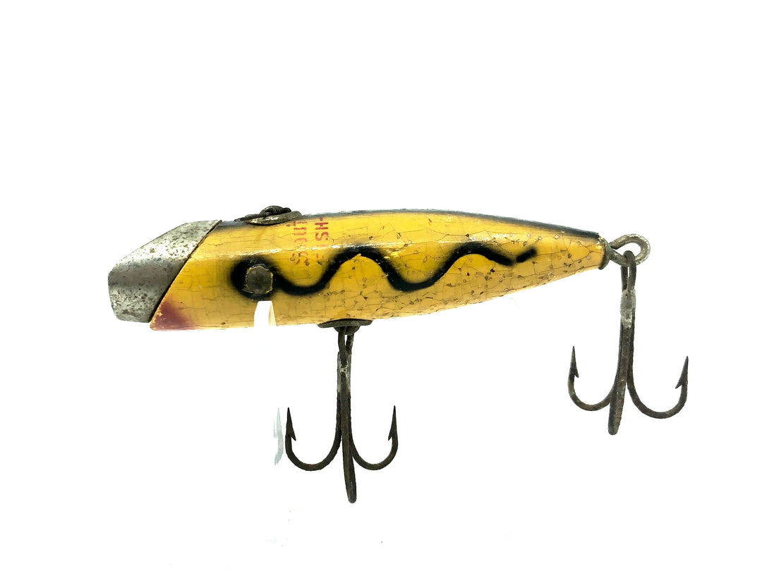 South Bend Fish-Oreno, Yellow/Black Shadow Stripe Color, TE