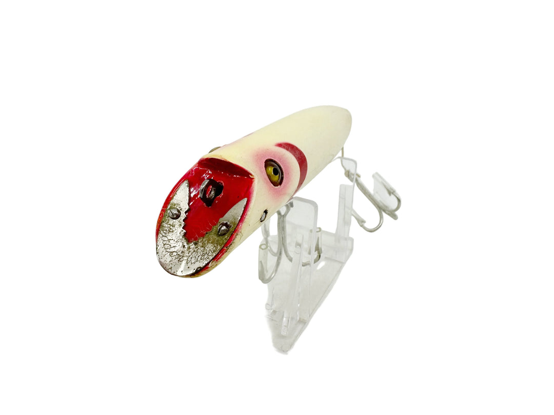 Heddon King Basser 8550, 2M White/Red Gills Color