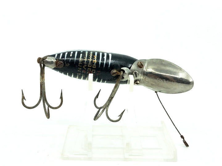Heddon Go Deeper River Runt Scoop Lip, XBW Black Shore Minnow Color