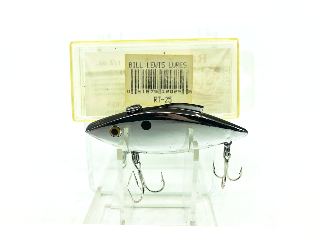 Bill Lewis Rat-L-Trap, #25 Chrome/Black Back Color w/Box