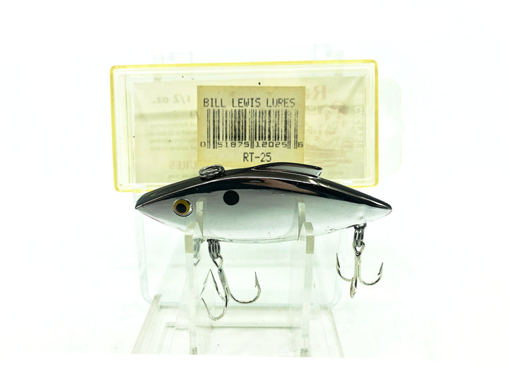 Bill Lewis Rat-L-Trap, #25 Chrome/Black Back Color w/Box
