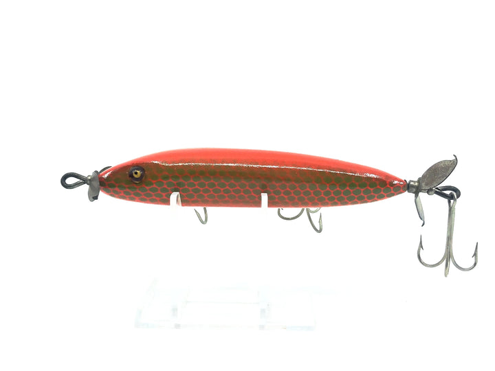 Heddon S.O.S Wounded Minnow, Repainted Goldfish Color