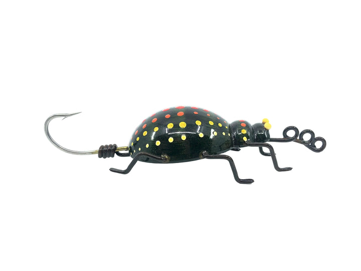 Macatawa Beetle, Green/Black/Red, Orange & Yellow Dots w/Box