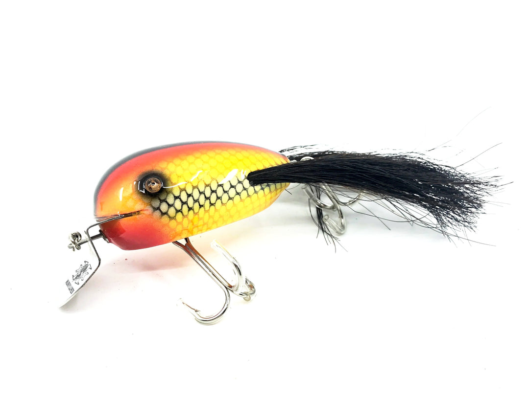 Musky Dan (XXX Lures) Husky Dingbat, White Scale Color