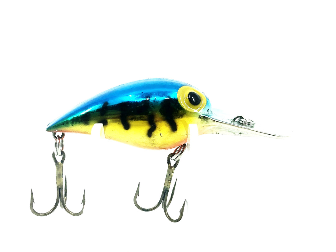 Storm Wiggle Wart V162 Metallic Blue Back/Gold Tiger/OB Color