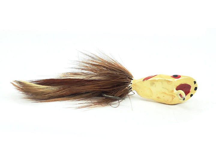 Peck's Parker Feather Minnow, Brown Bucktail Color