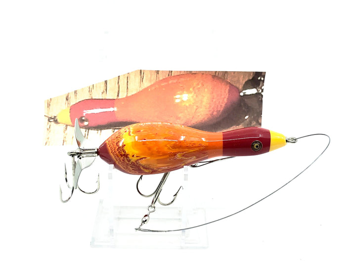 Little Sac Bait Company Douse (Struggling Mouse) Brown Marbleized Color w/Signed Box