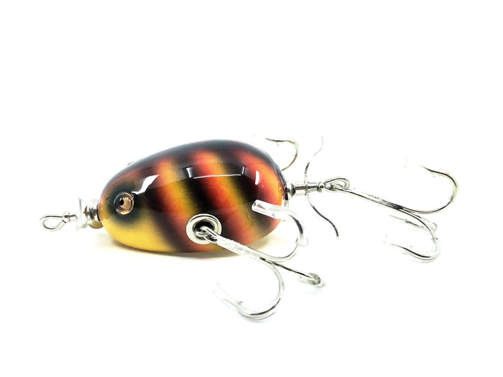 Musky Dan (XXX Lures) Kent Frog, Bar Perch Color