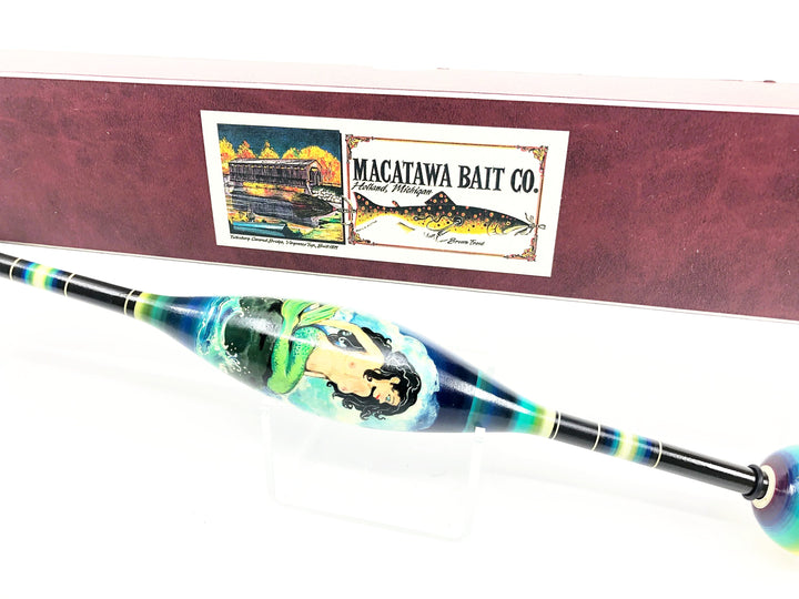 Macatawa Bait Co. Mermaid Musky Float / Bobber w/Box - Singed Jill Chambers