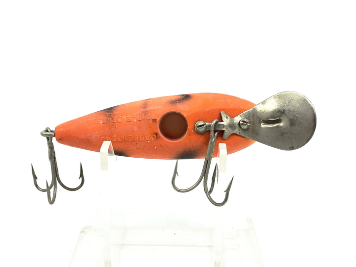 Carpenters Triple Depth Lure, Orange/Black Shapes Color
