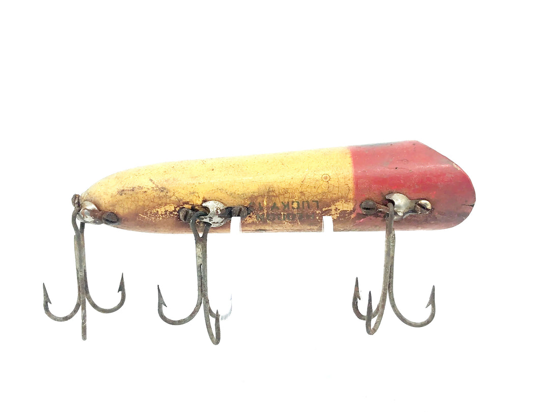 Heddon Lucky 13, PRH Red Head/Shiner Scale Color