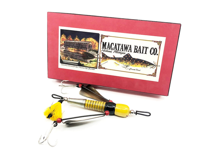 Macatawa Bait Co. Muskie Flying Hellgrammite Lure w/ Box