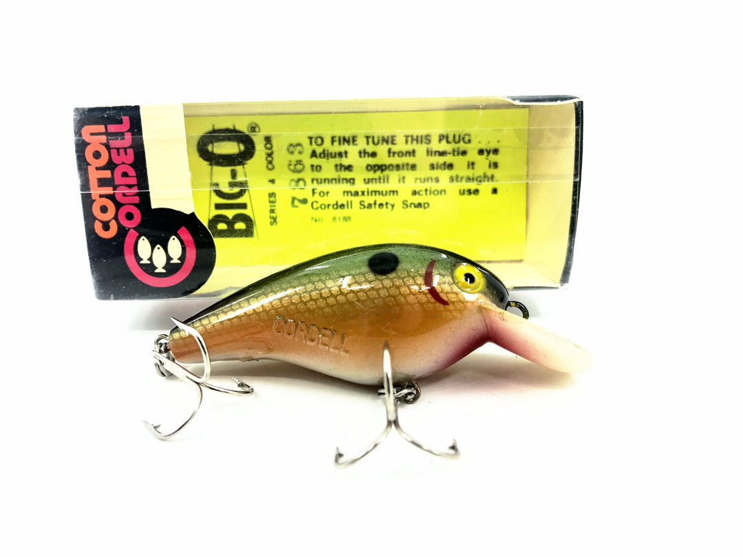 Cotton Cordell 7800 Big-O, #63 Green Sunfish Color w/Box