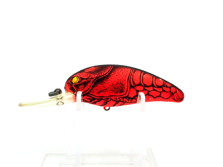 Bomber Model A 7A XC5 Apple Red Crawdad/Orange Belly Color Screwtail