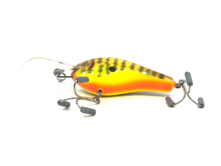 Bagley Diving B3 DB3-DC9, Dark Crayfish on Chartreuse Color