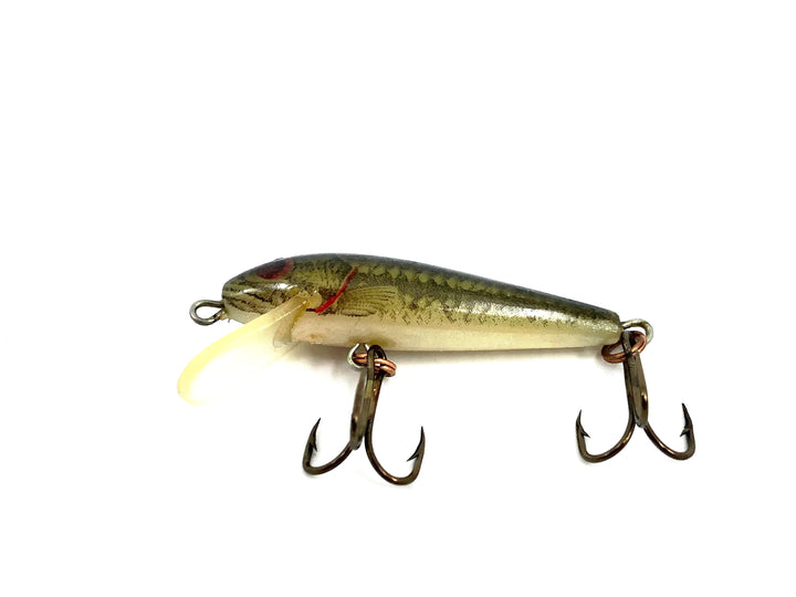 Rebel F49 Ultra Light Floating Minnow, #76 Naturalized Bass Color