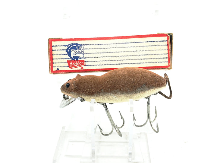 Heddon Meadow Mouse with Box 9800, BM Brown Mouse Color w/Box