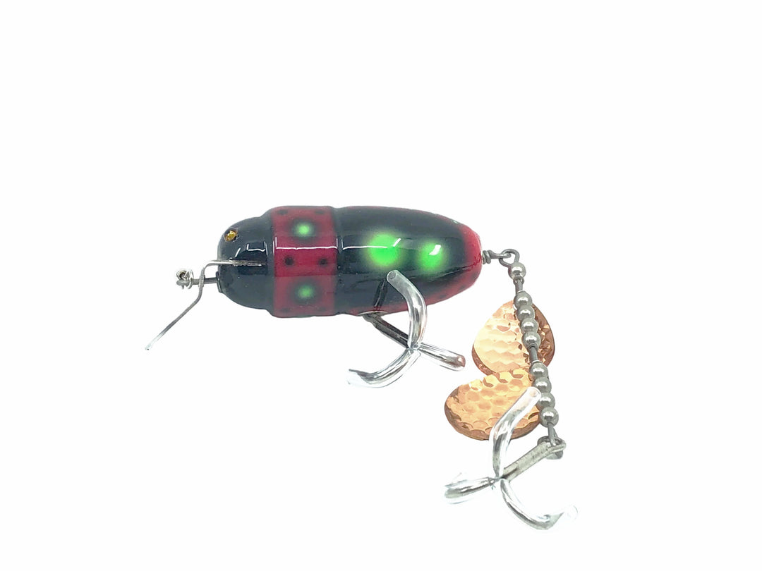 Musky Dan (XXX Lures) Husky Beetle, Ladybug Color