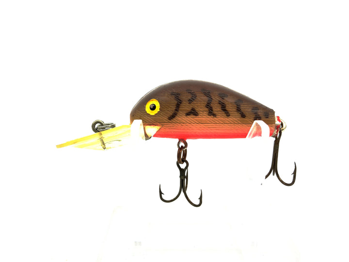Rebel Humpy, RBX Color Crawdad / Red Belly