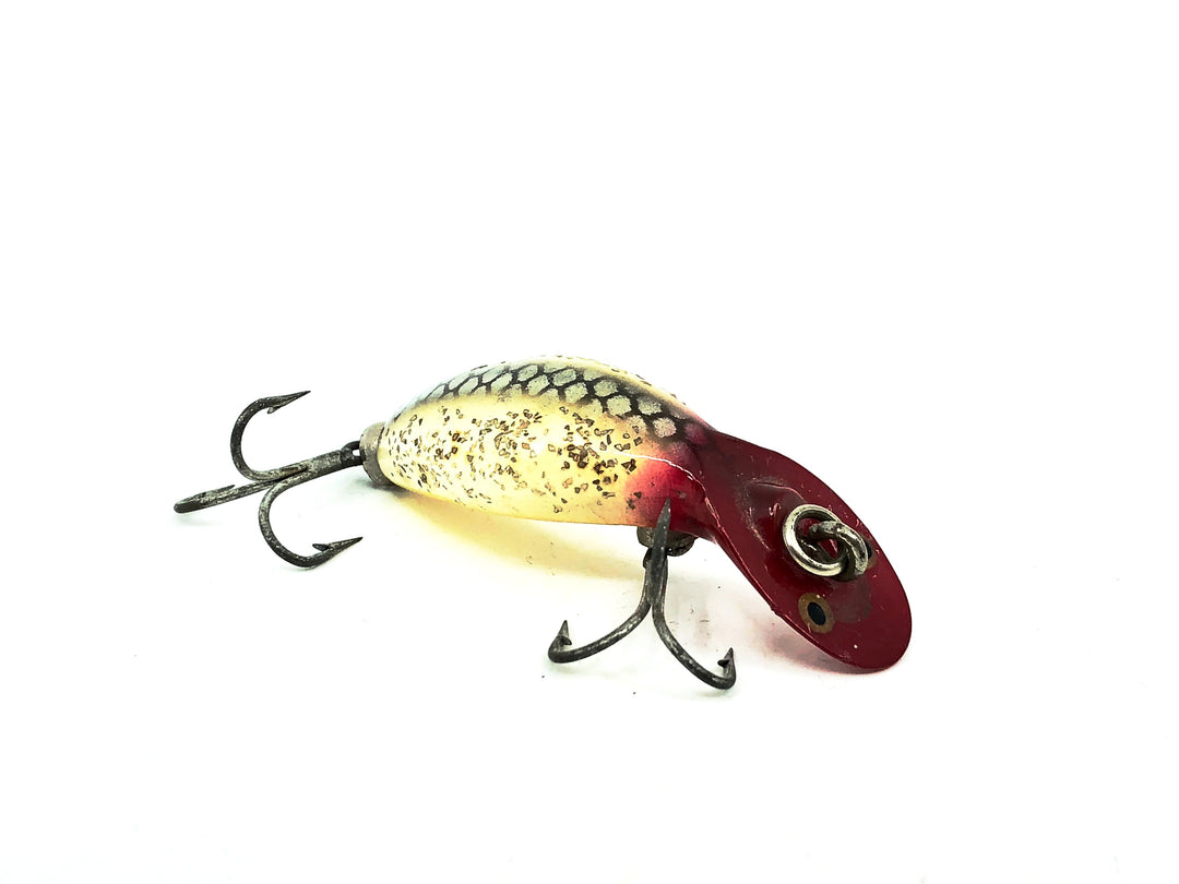 Heddon Tadpolly Tiny Tad, RHF Red Head/Flitter Color