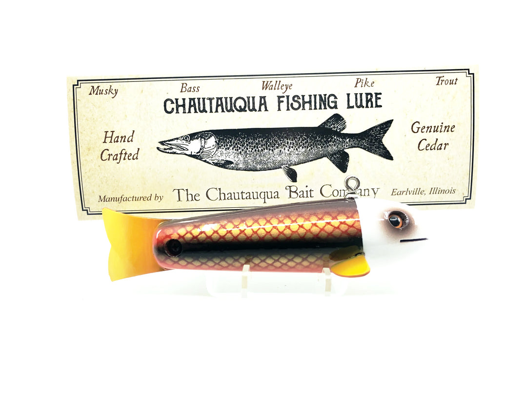 Chautauqua 5" Spearing Decoy Red Racer Color with Box