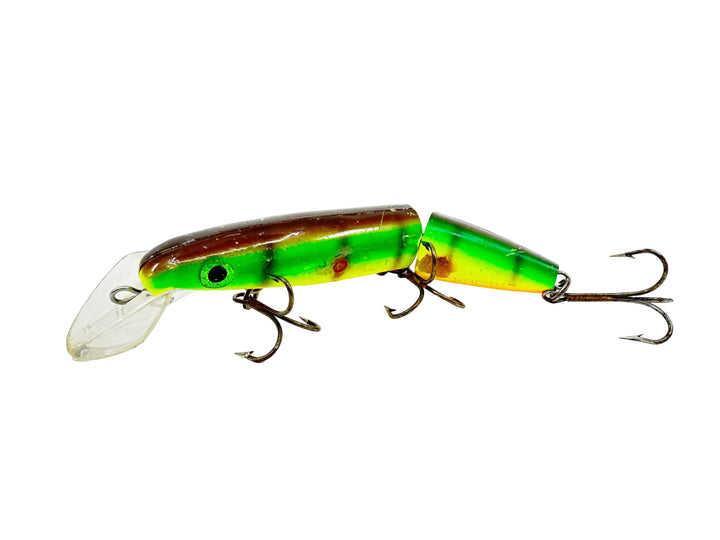 Joe Bucher Tackle Co. Buchertail Jointed Depth Raider 8", Miller Perch Color