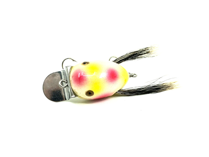 Musky Dan (XXX Lures) Baby Dingbat, Pearl w/COA