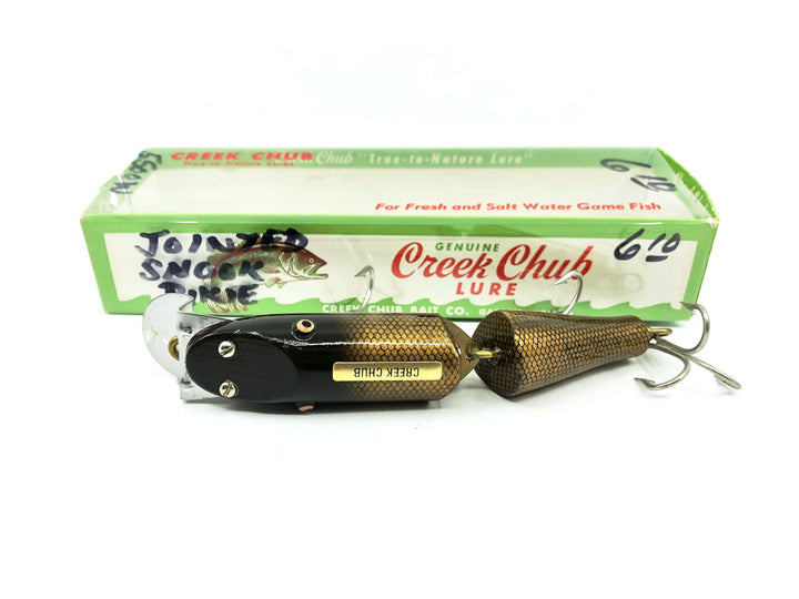 Creek Chub Jointed Snook Pikie 5500, Pikie Scale Color 5500W with Box