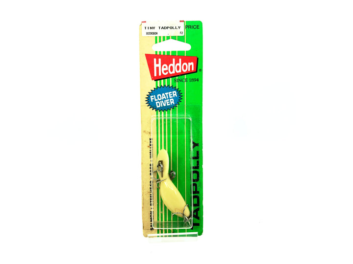 Heddon Tiny Tad 390, BN Bone Color, on Card